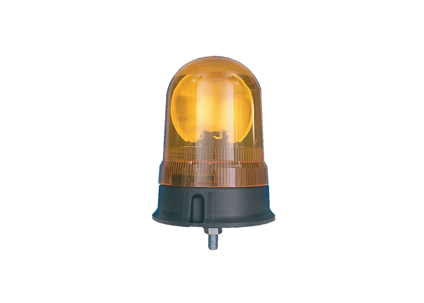 RCV9950 Amber Halogen Beacon with single bolt fixing